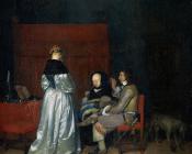 杰拉德 特 博尔奇 : Gallant Conversation known as The Paternal Admonition